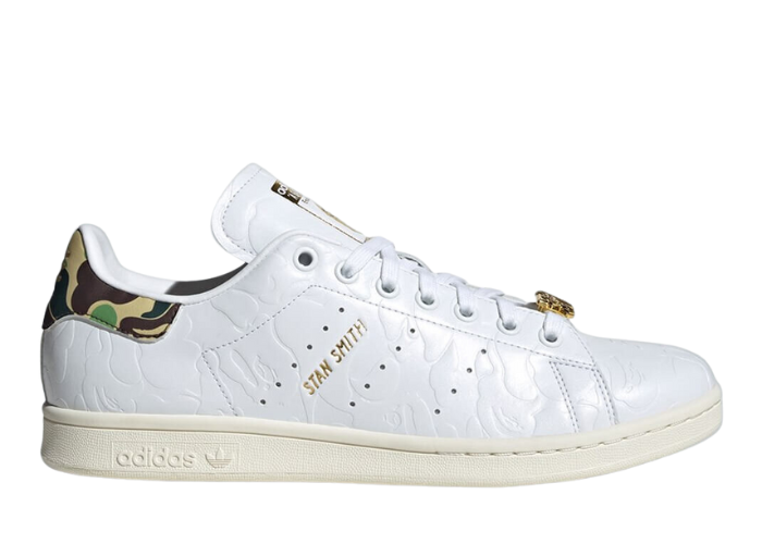 adidas Stan Smith BAPE Cloud White - IG1115 Raffles & Where to Buy